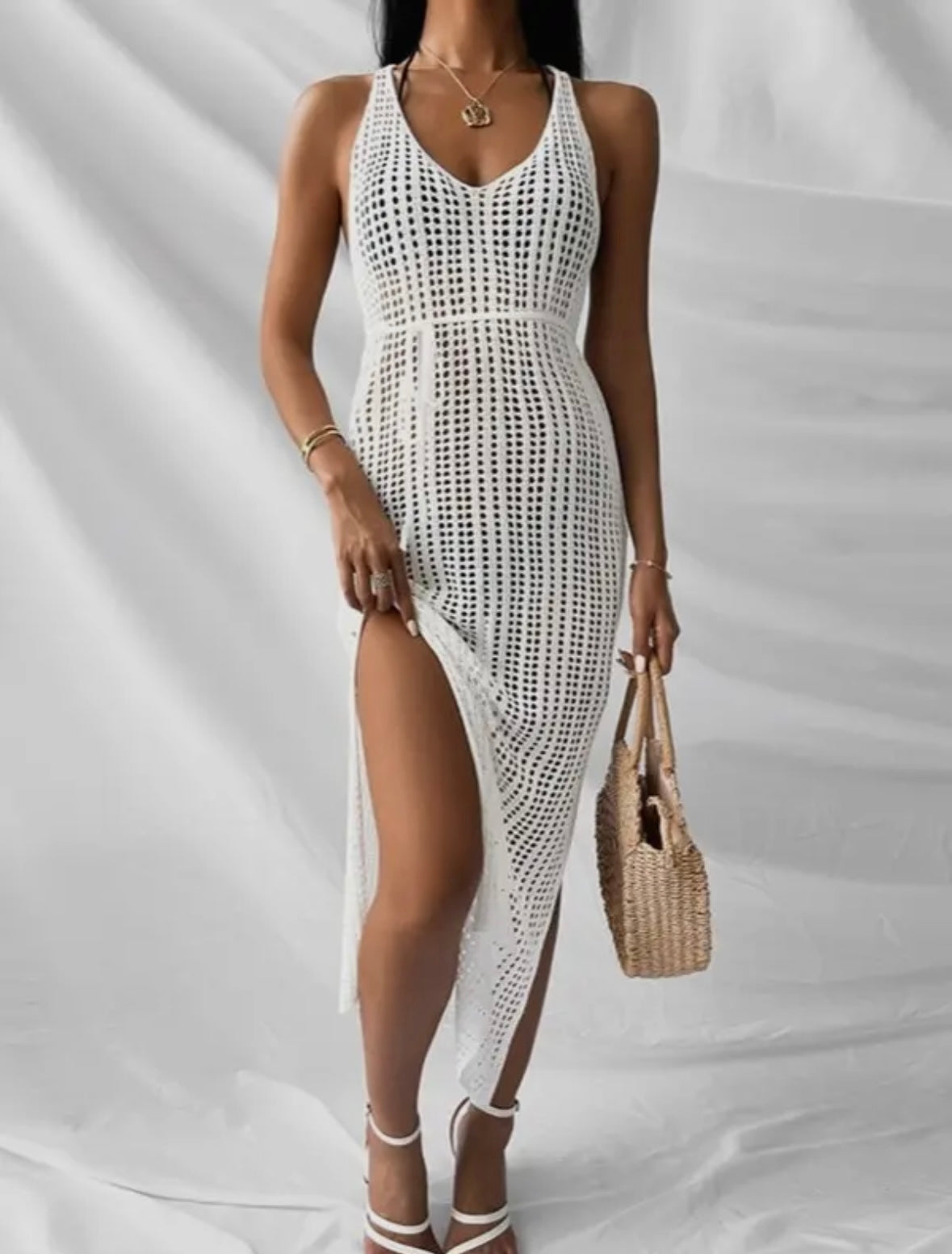 Casual chic swimsuit cover