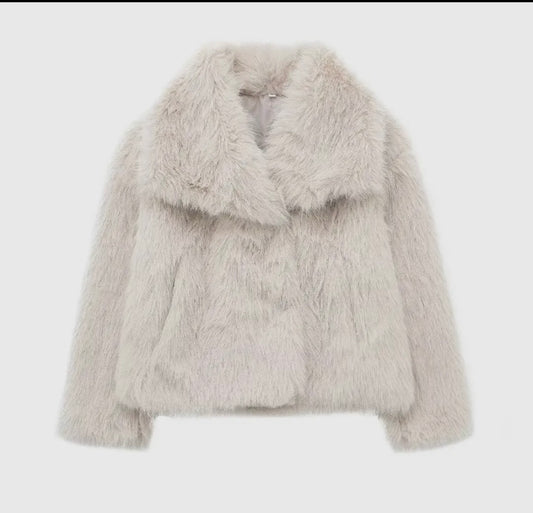 Soft Faux Fur Coat