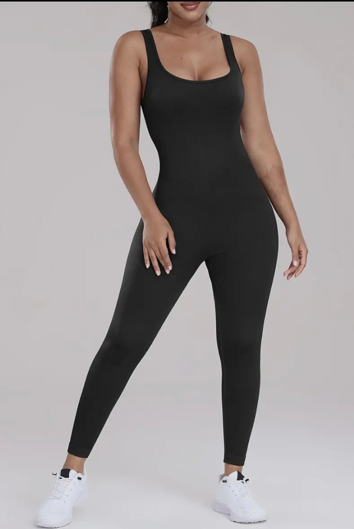 One Piece Black Bodysuit